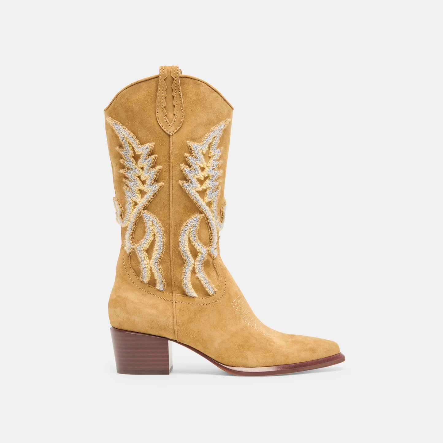 Dolce Vita Vila Boots in Caramel Suede
