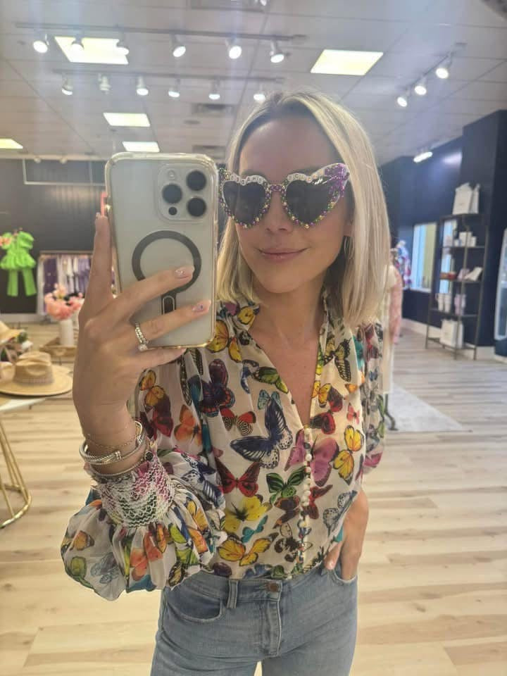 Mardi Gras Sunglasses in Parade Shade