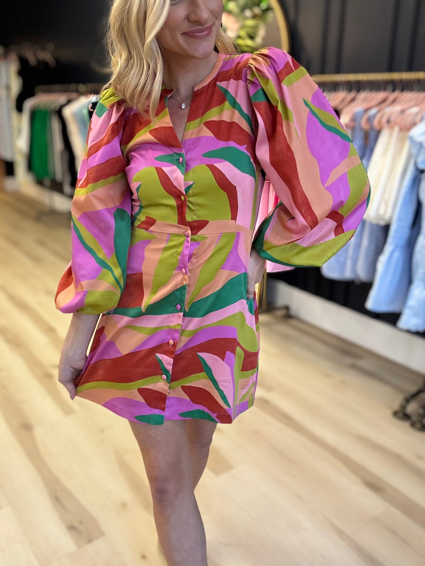 Alden Adair Athena Dress in Daybreak