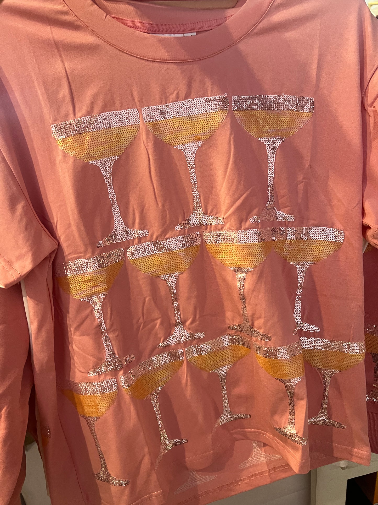 Queen of Sparkles Champagne Tower Tee