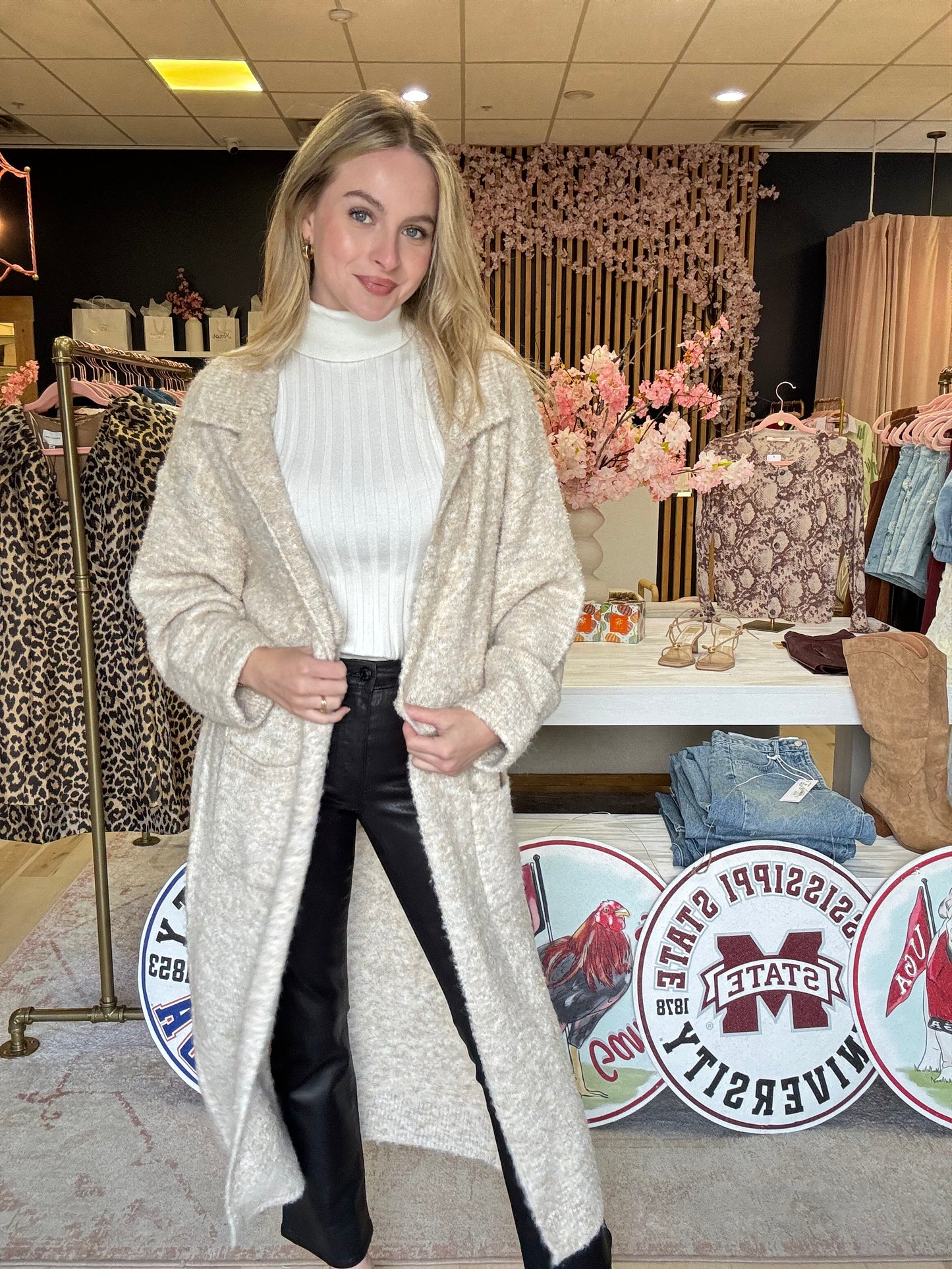 Open Cardigan Coat