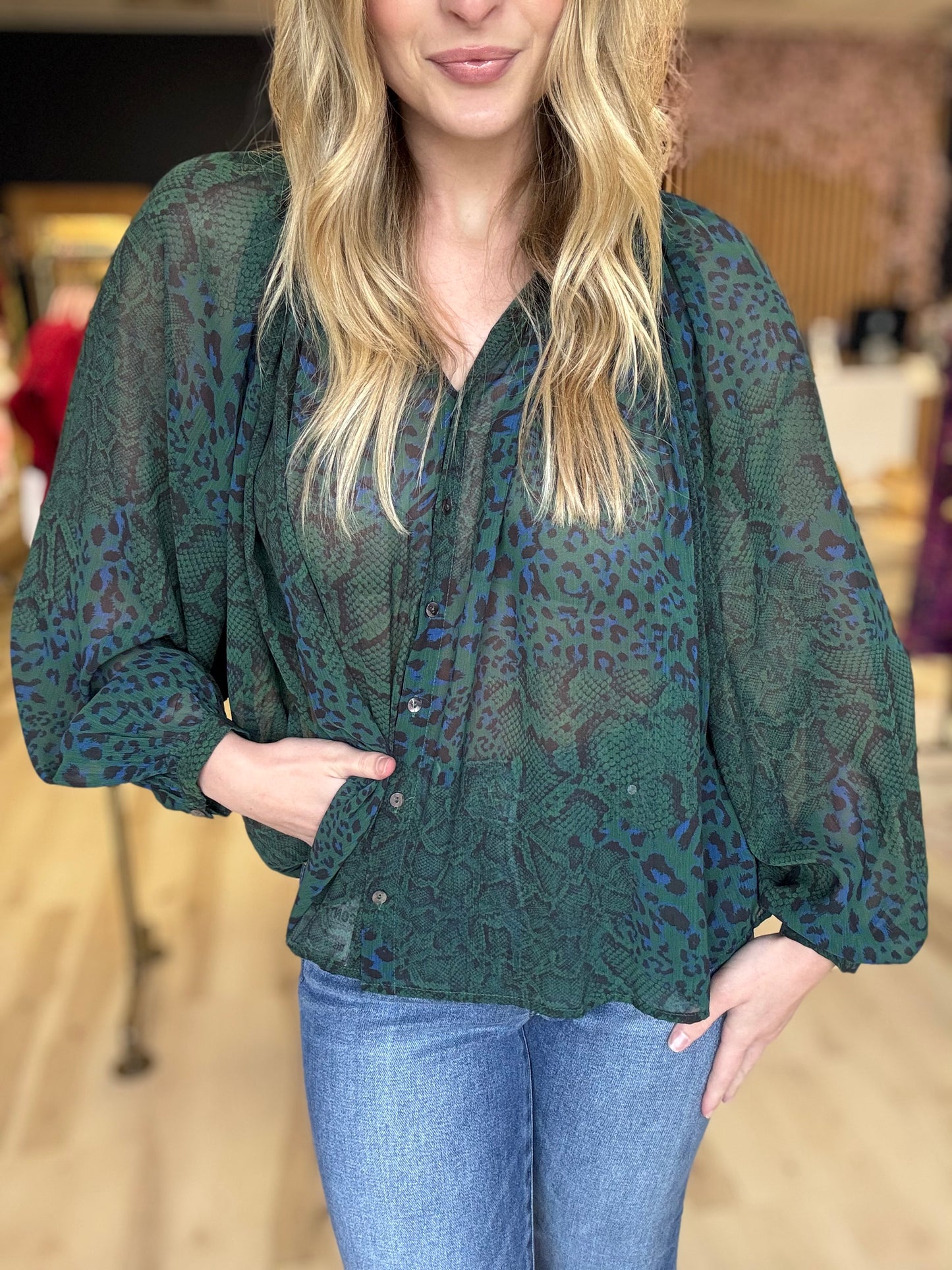 Erika Sheer Top