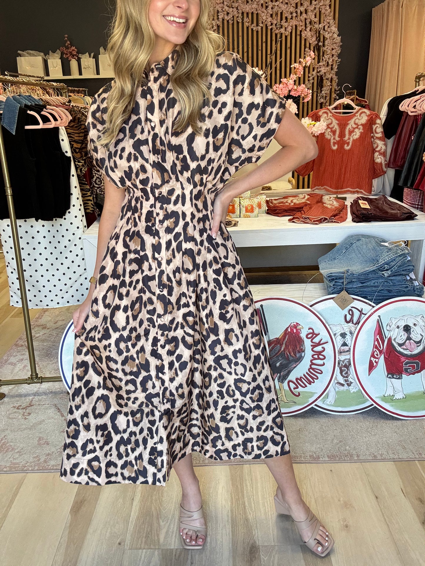 Alden Adair Becca Dress in Jaguar