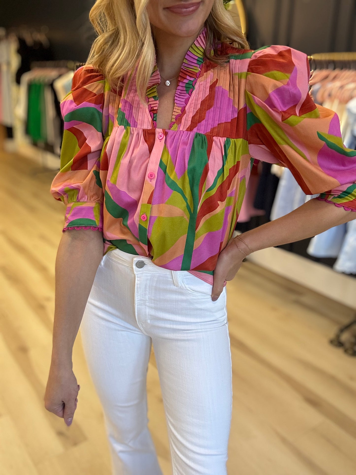 Alden Adair Blake Top in Daybreak