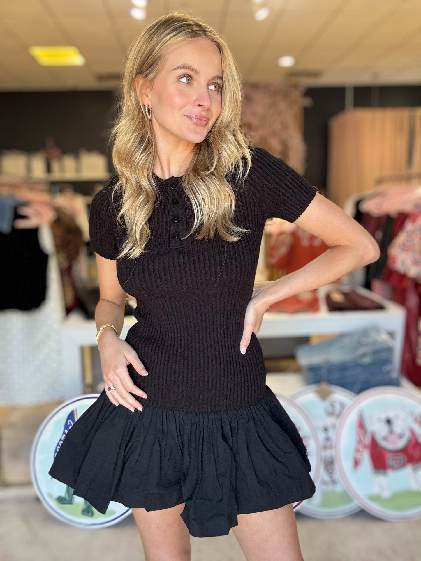 Polo Collared Dress