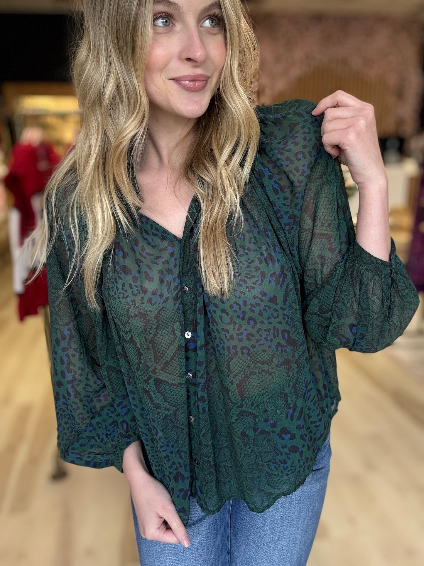 Erika Sheer Top