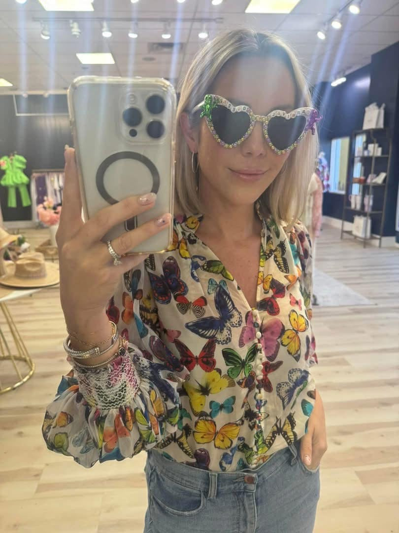 Mardi Gras Sunglasses in Carnival Queen