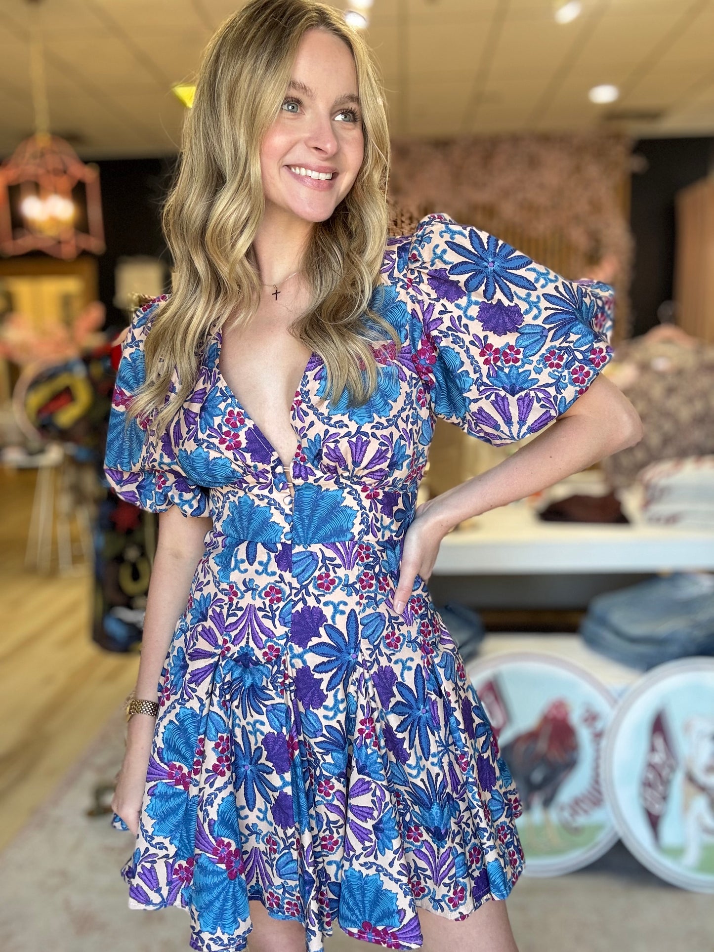 Diya Floral Dress