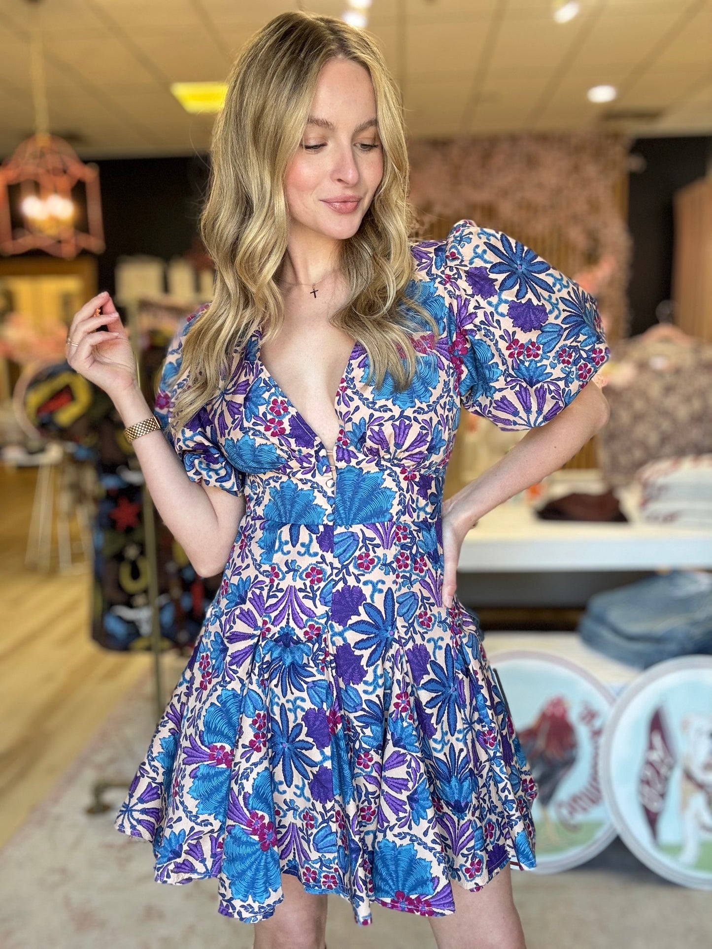 Diya Floral Dress