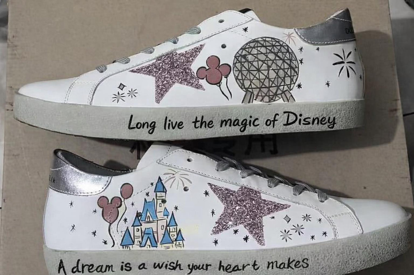 Custom Star Sneaker Mom + Me (Preorder)