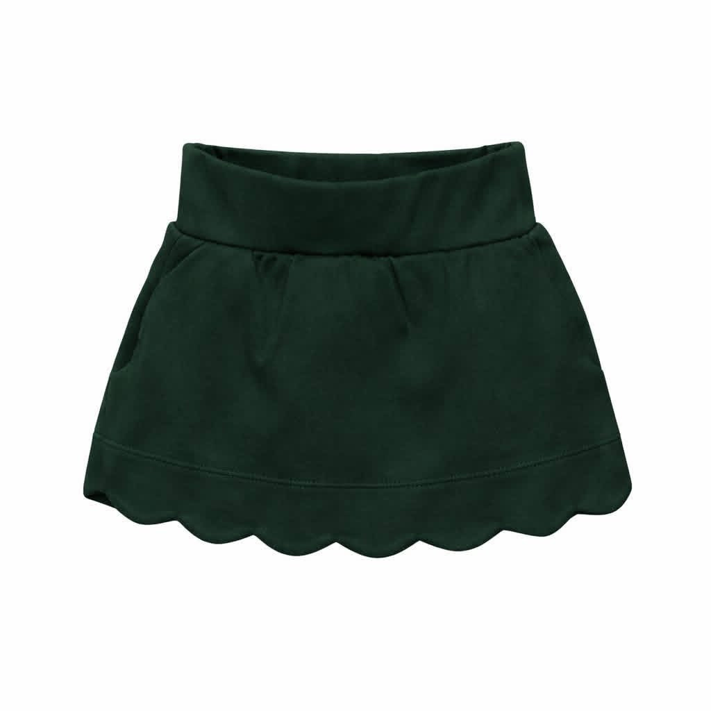 Kid Scalloped Skort (preorder)