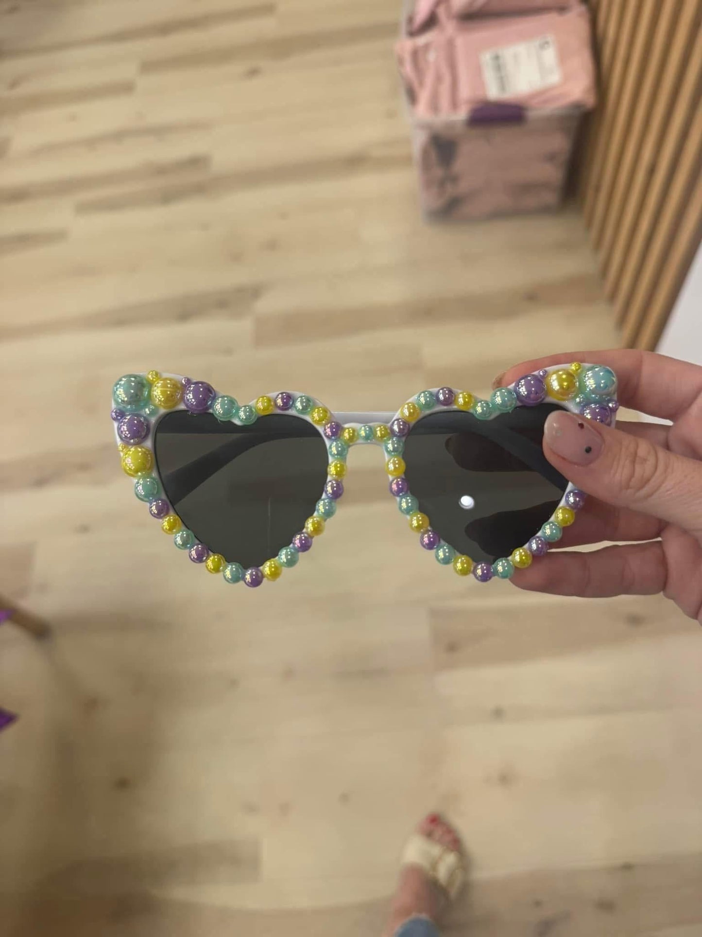Mardi Gras Sunglasses in Traditional