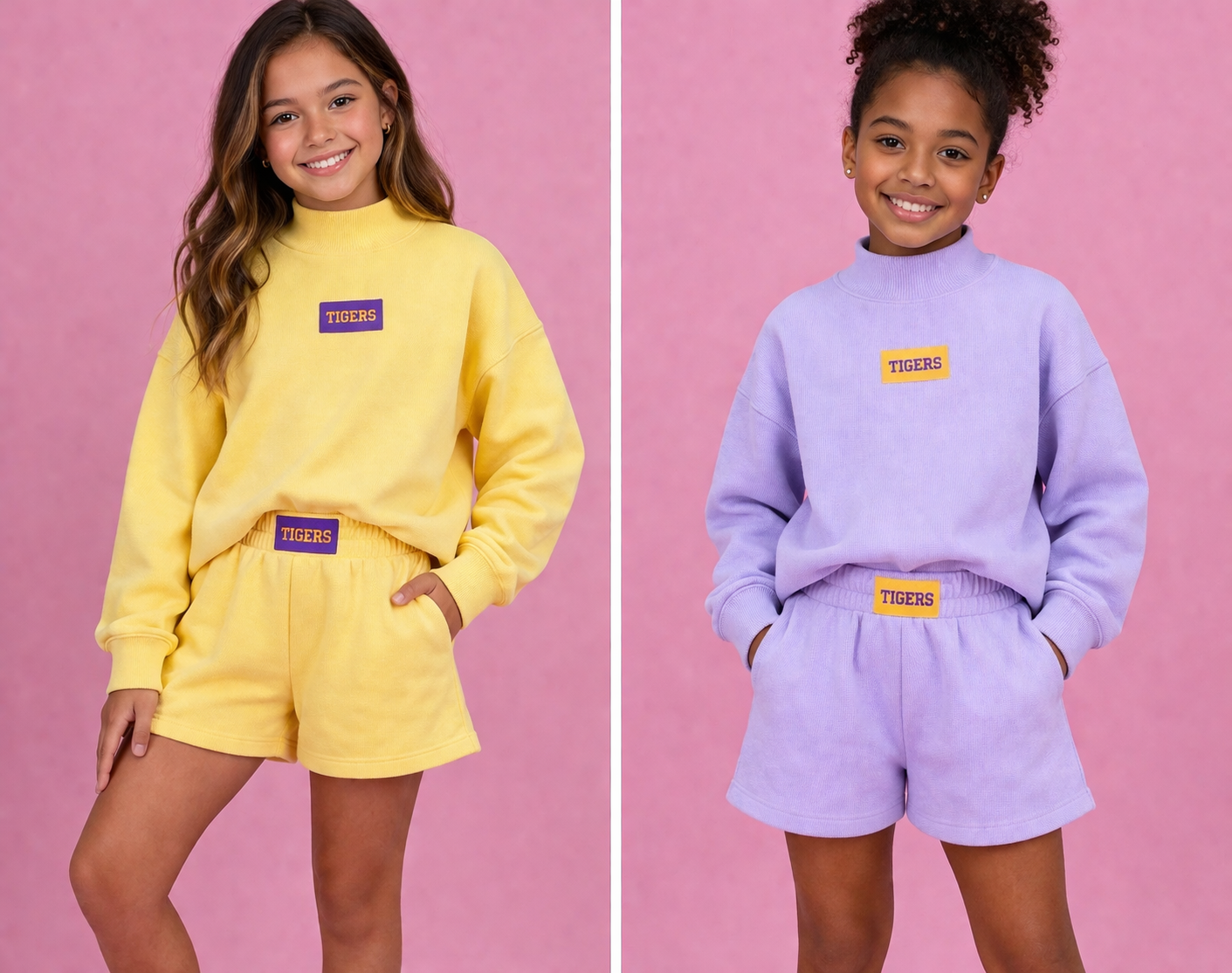 LSU Mockneck Set (PREORDER)