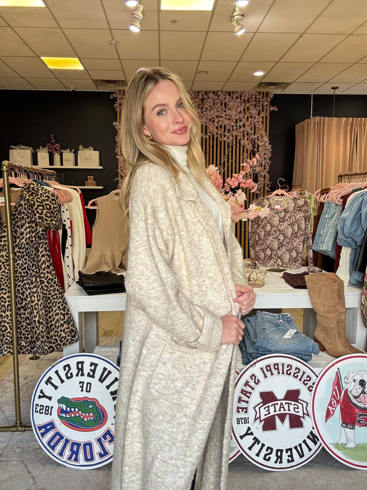 Open Cardigan Coat