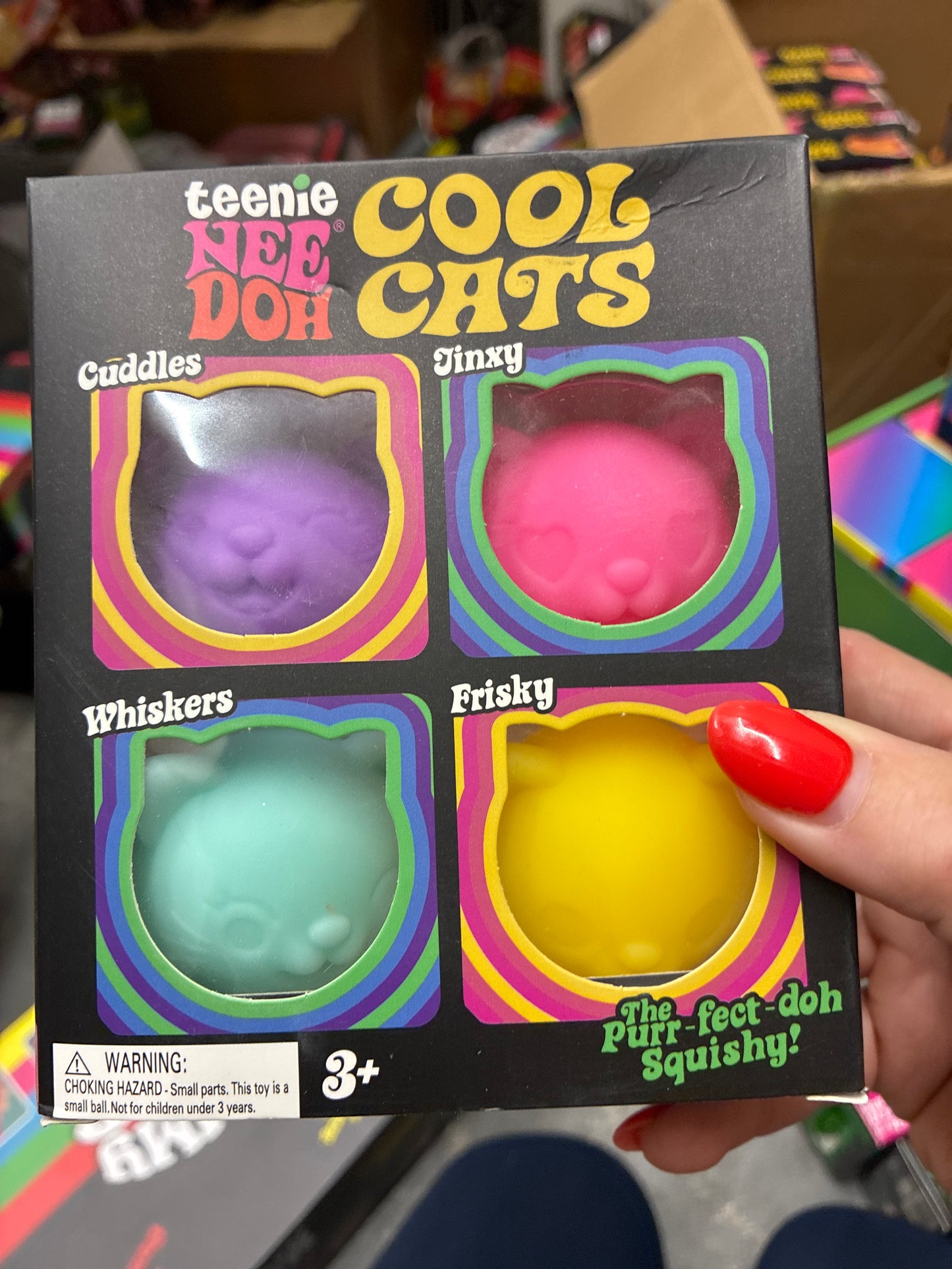 Needoh Inspired Mini Cat Squishies