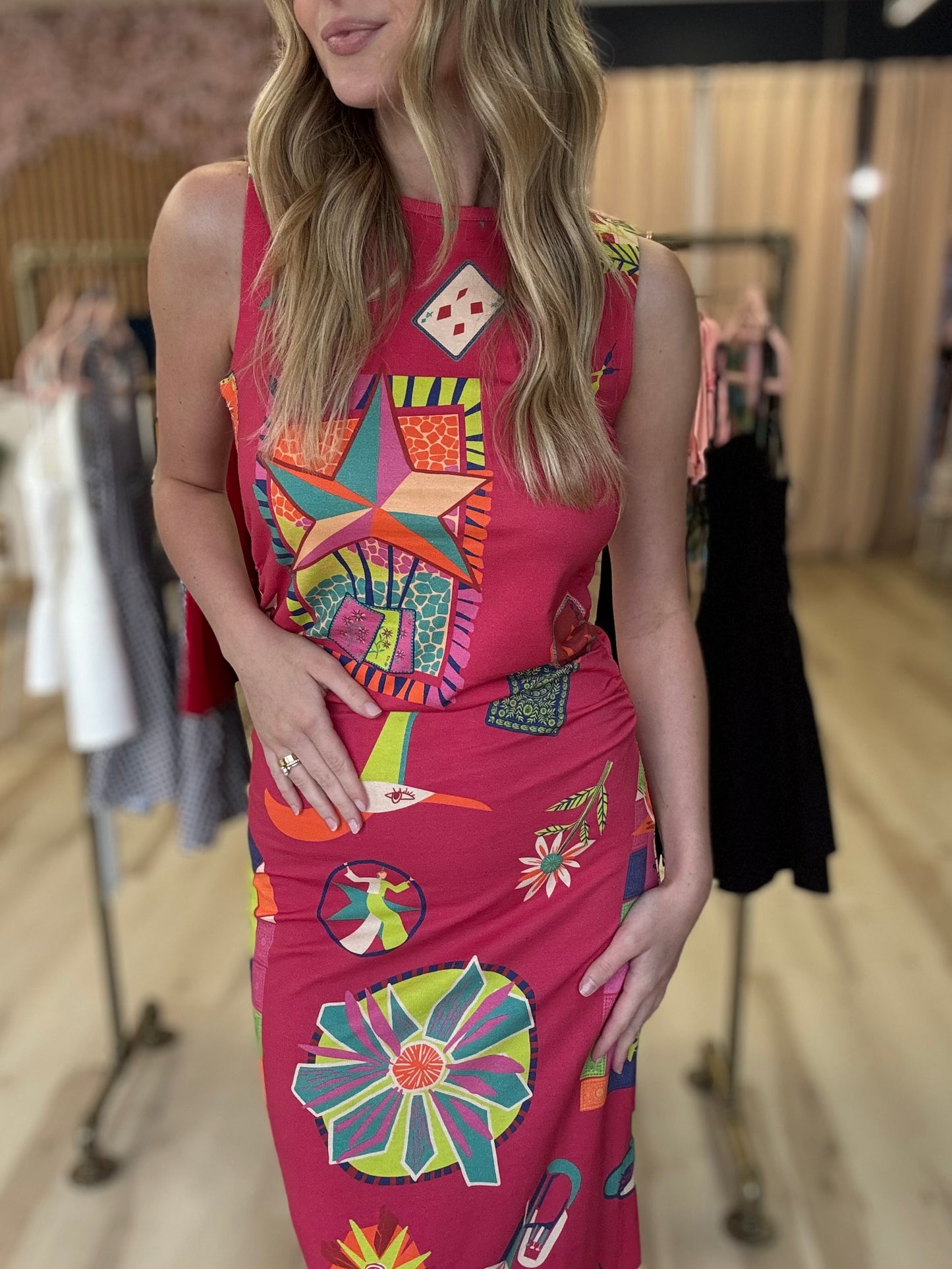 Alden Adair Georgia Dress in Ringmaster
