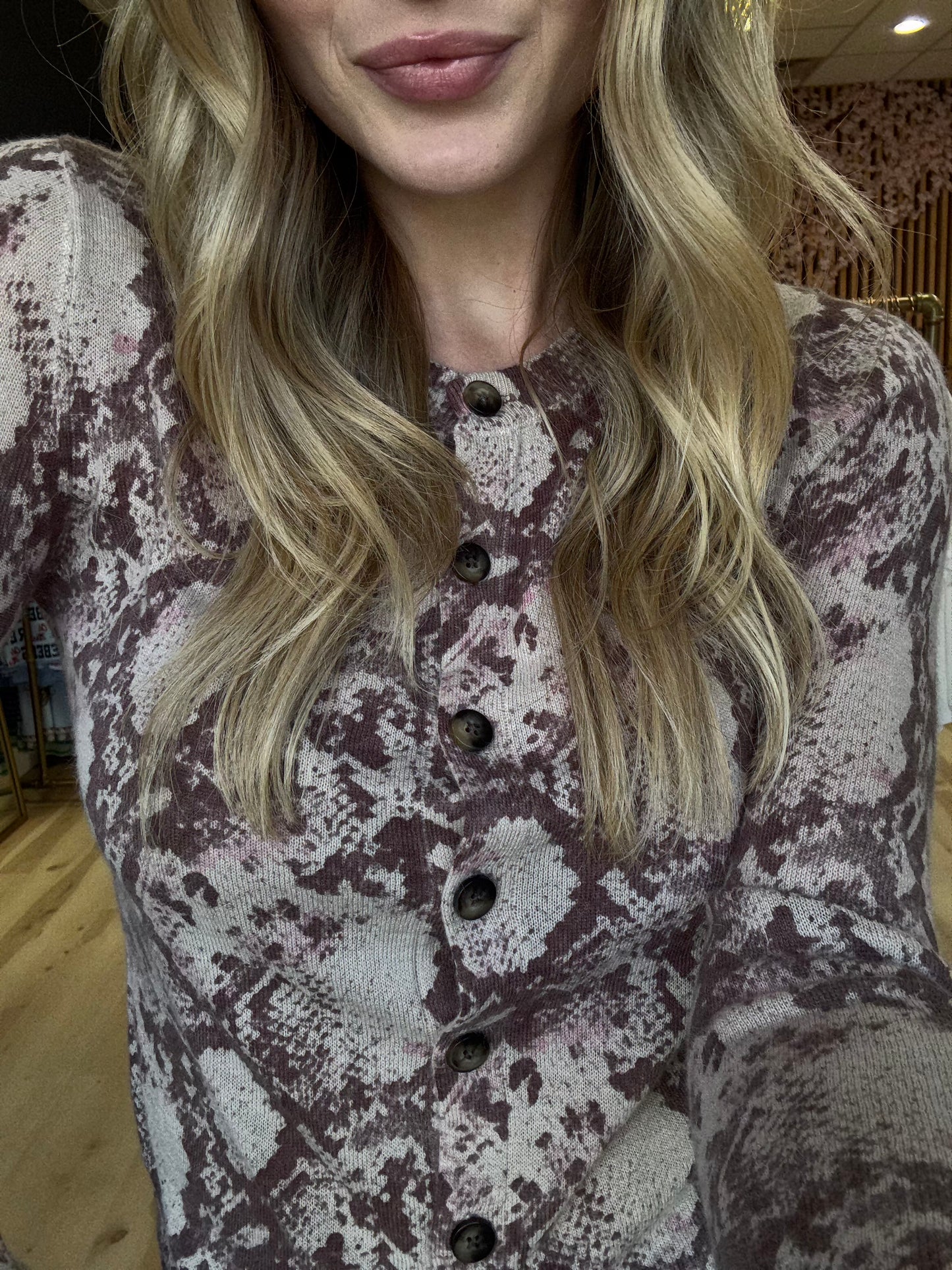 Ella Snake Knit Top