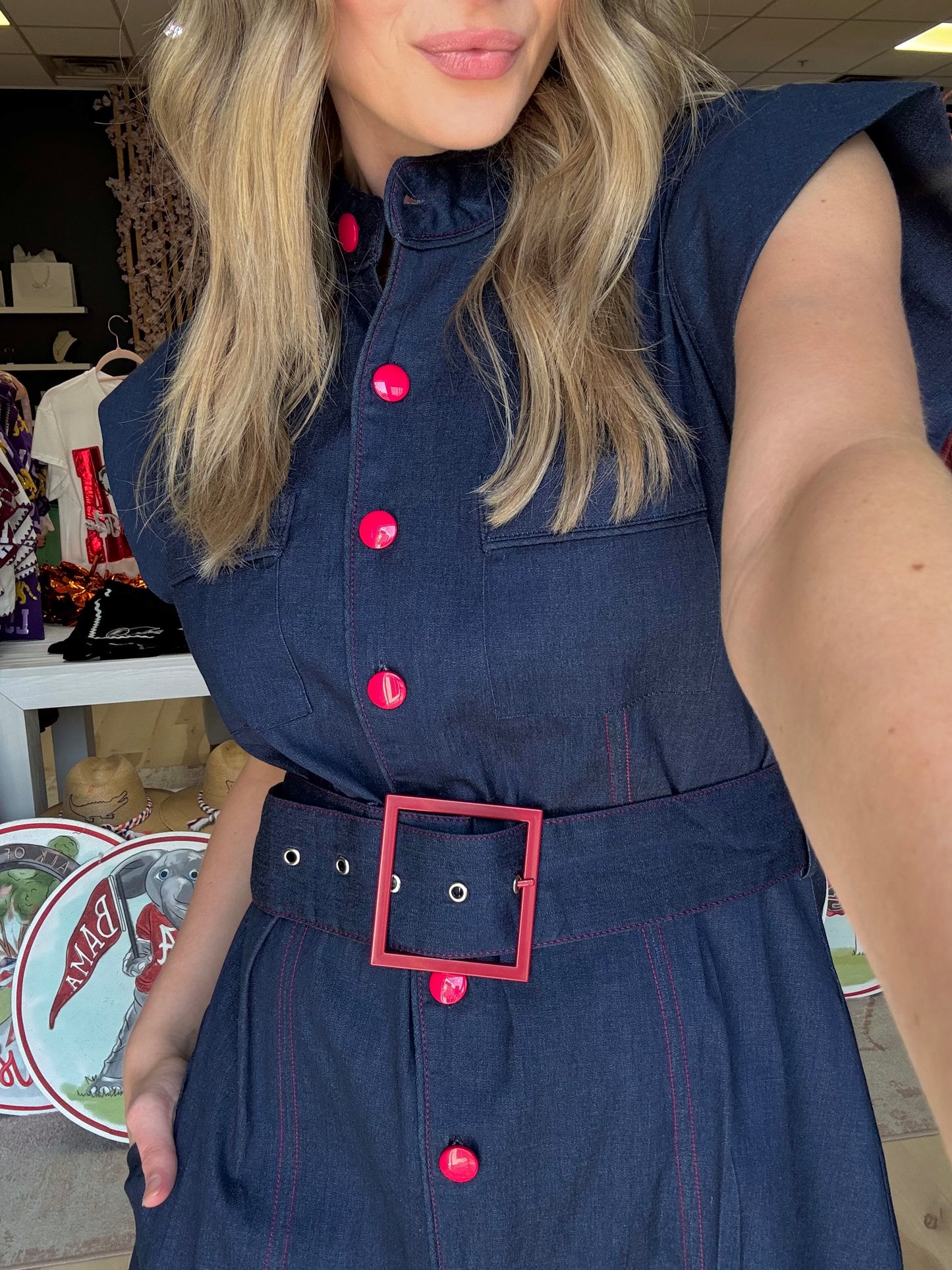 SEDGE Suzie Dress in Ink Blue