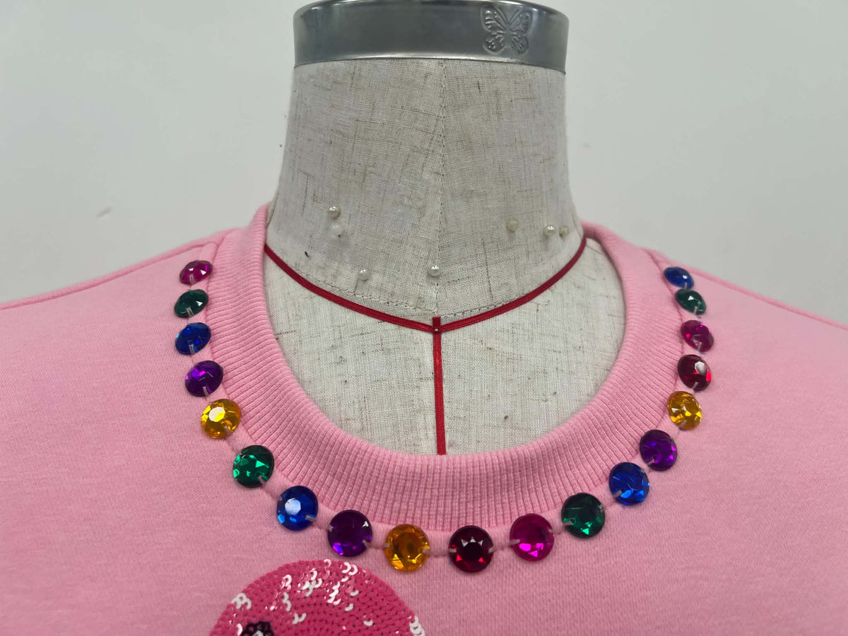 Christmas Flamingo Top (PREORDER) MOM + ME
