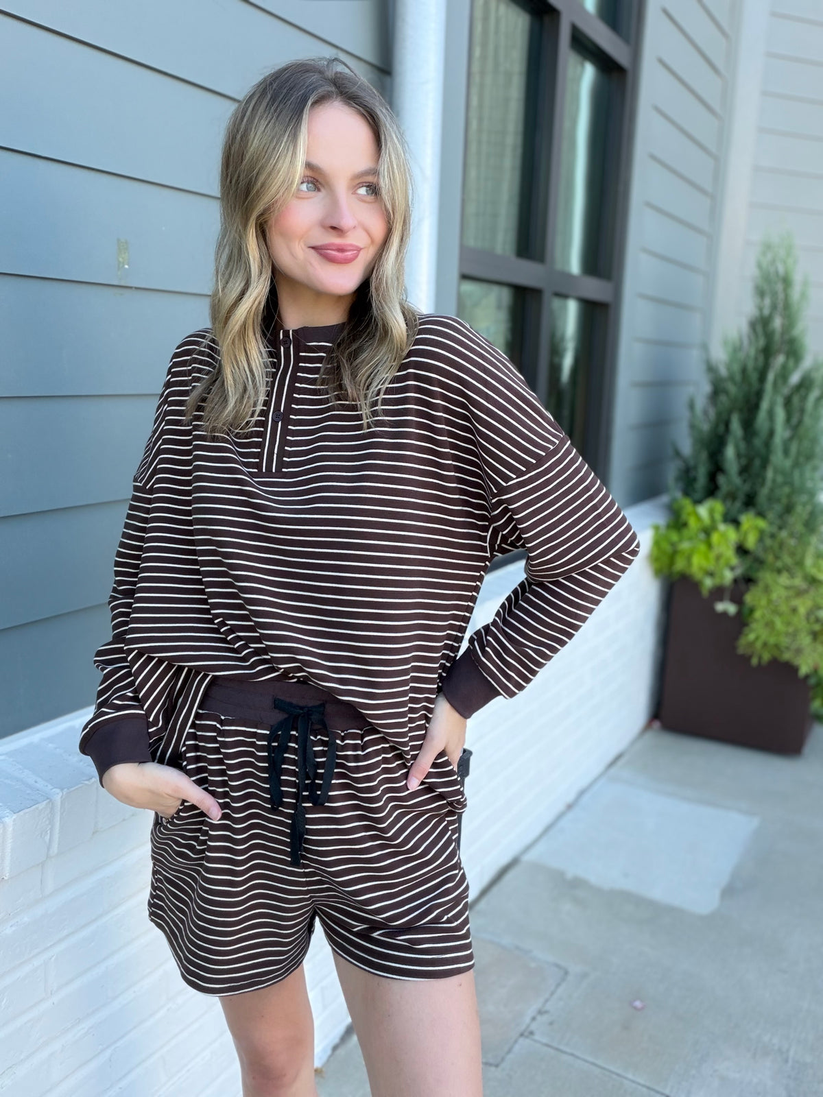 Striped Cozy Chocolate Set