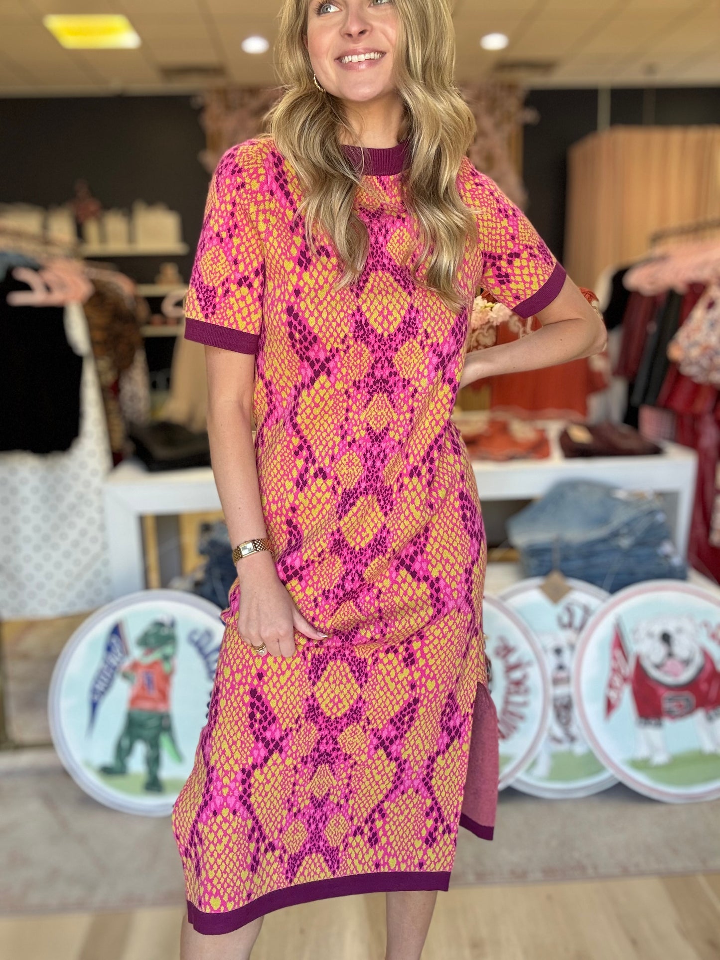 Alden Adair Scout Dress in Serpent