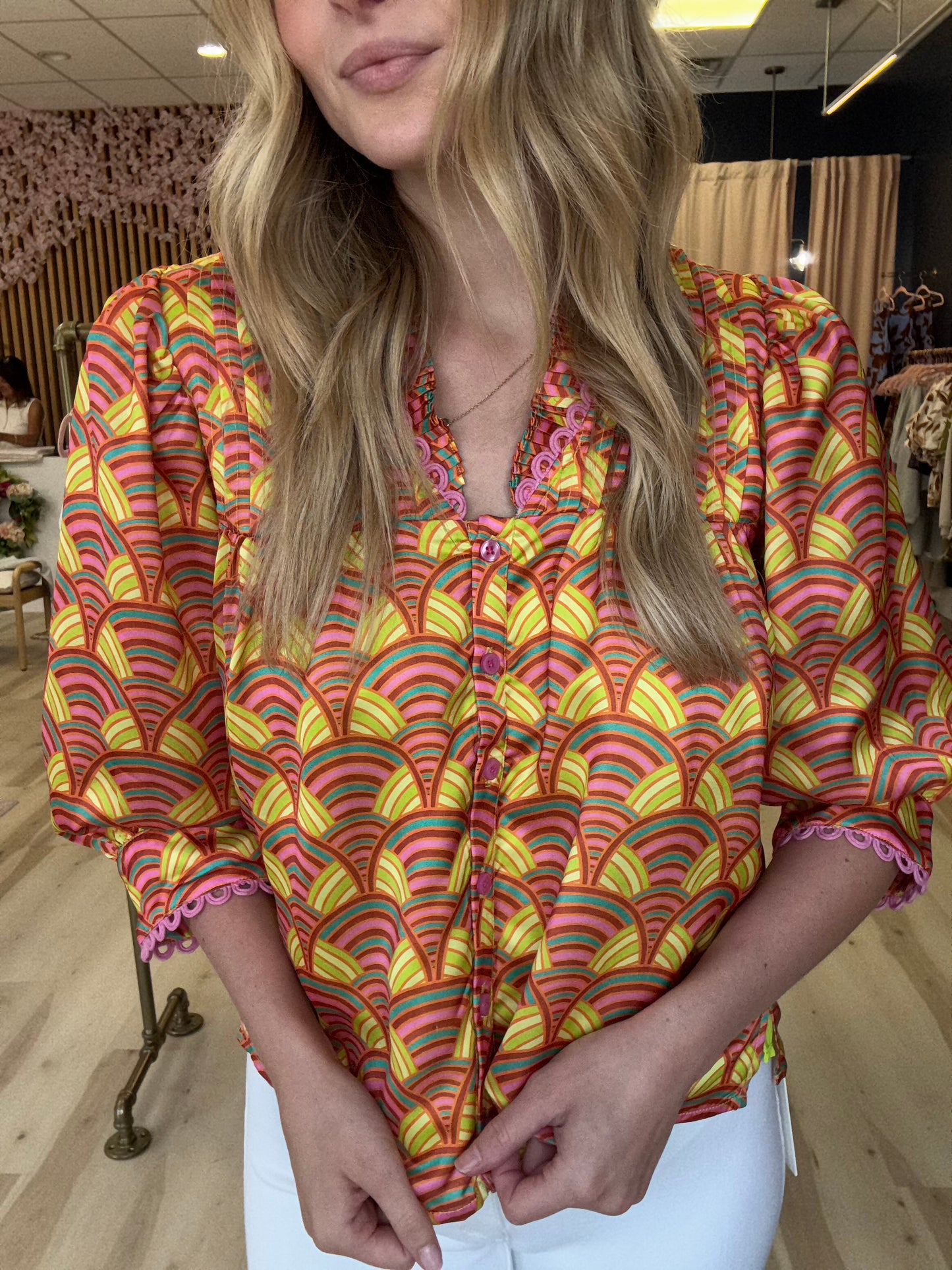 Alden Adair Blake Top in Tightrope