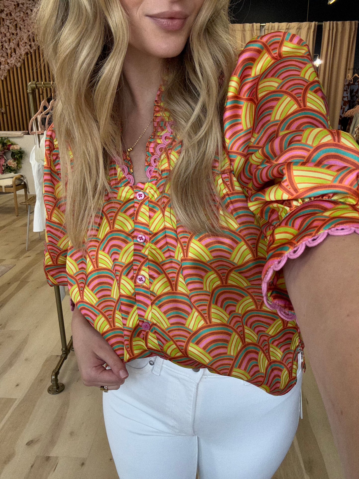 Alden Adair Blake Top in Tightrope