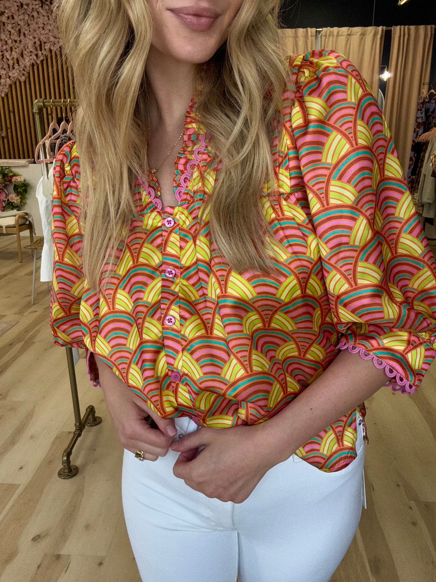 Alden Adair Blake Top in Tightrope
