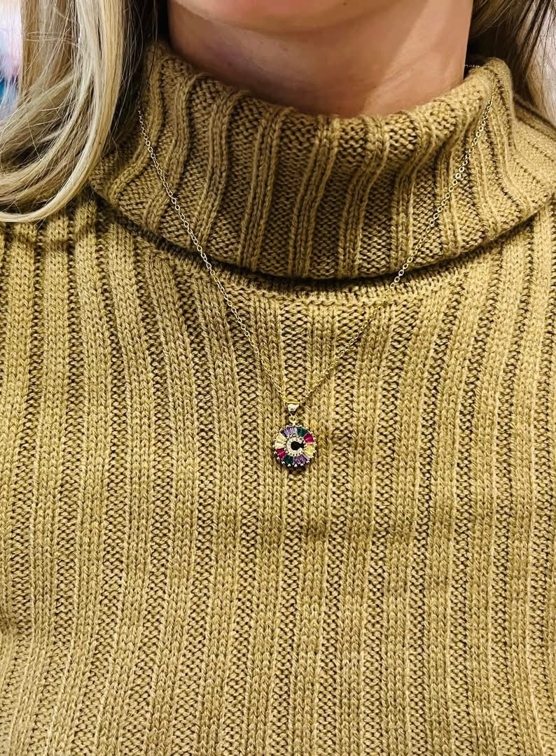 Initial Necklaces - Color