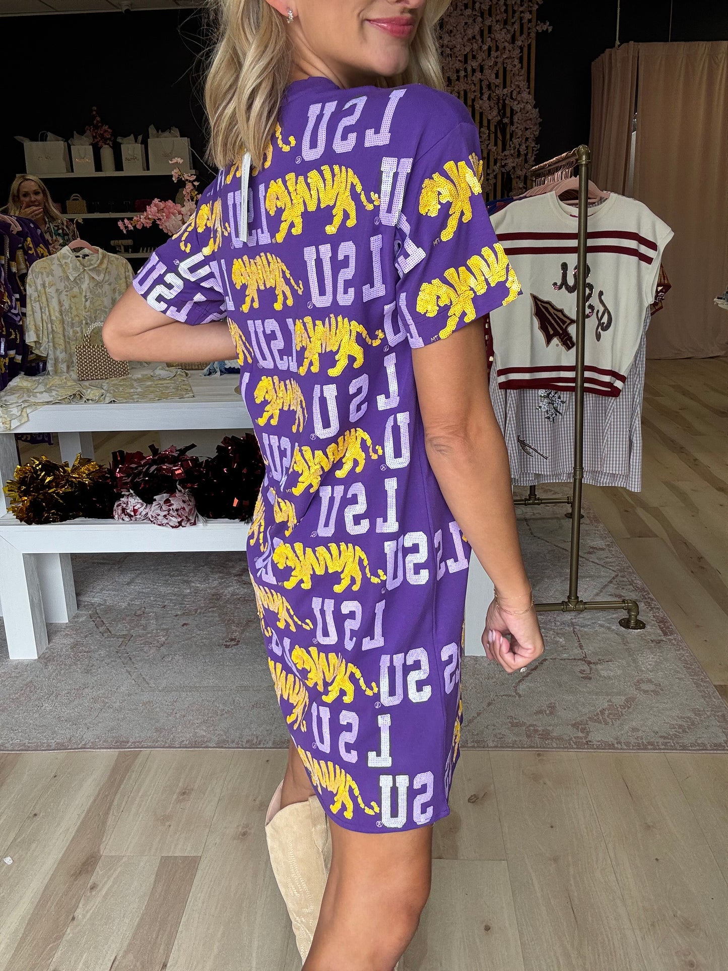 Stewart Simmons Licensed LSU Repeat Dress