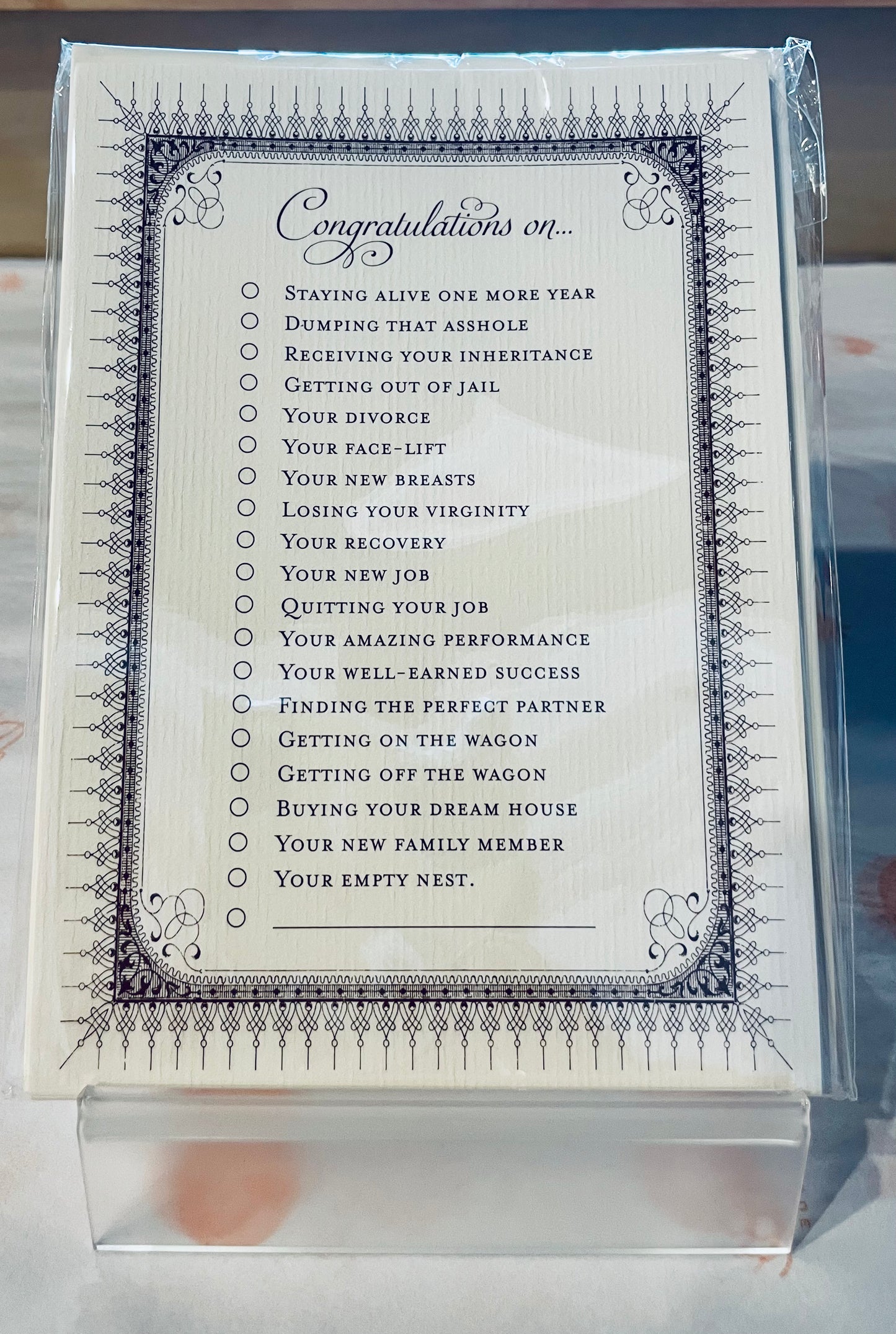 Congratulations Notecards