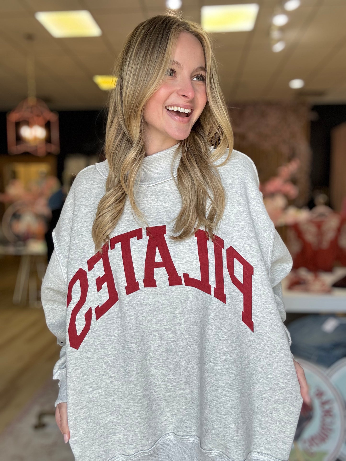 Pilates / Yoga Reversible Sweatshirt