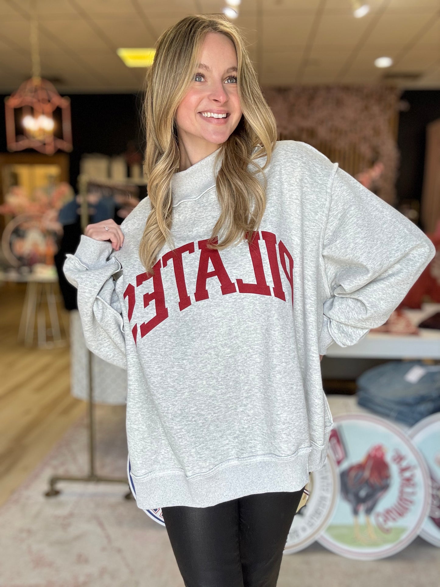 Pilates / Yoga Reversible Sweatshirt