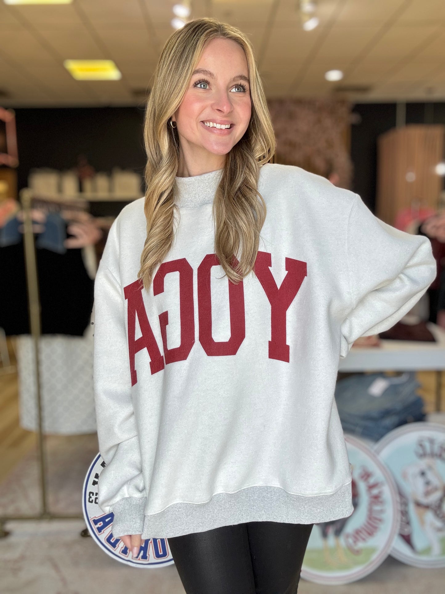 Pilates / Yoga Reversible Sweatshirt