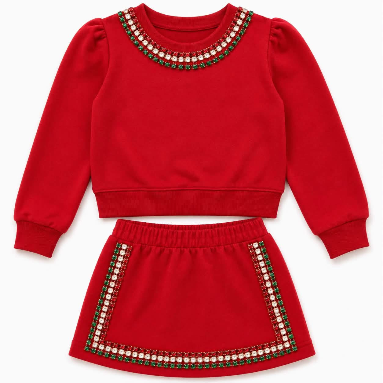 Christmas Gem Skort Set (PREORDER)