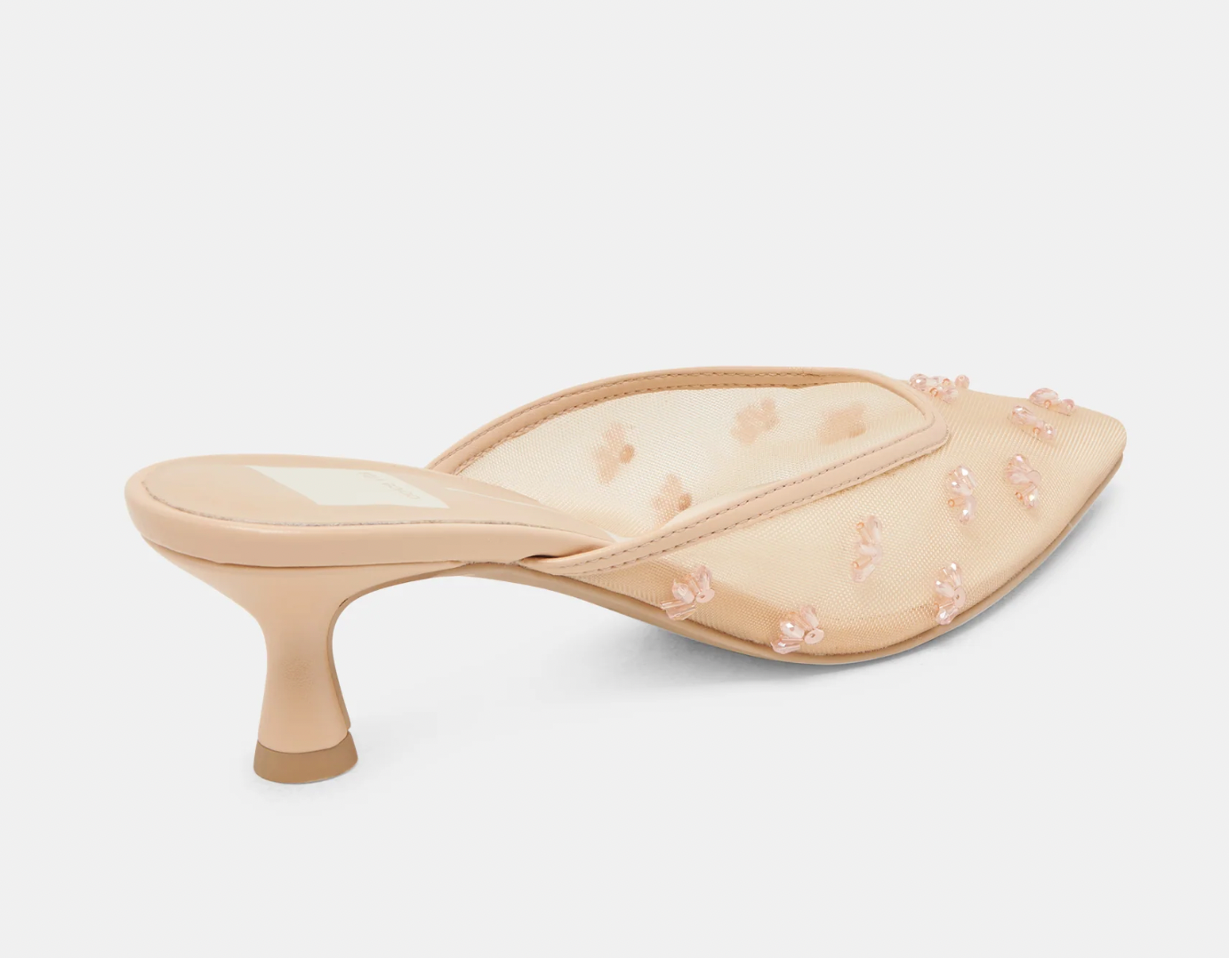 Dolce Vita Clara Heels French Vanilla Mesh