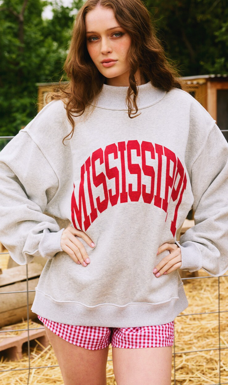 Mississippi Reversible Gameday Sweatshirt (preorder)