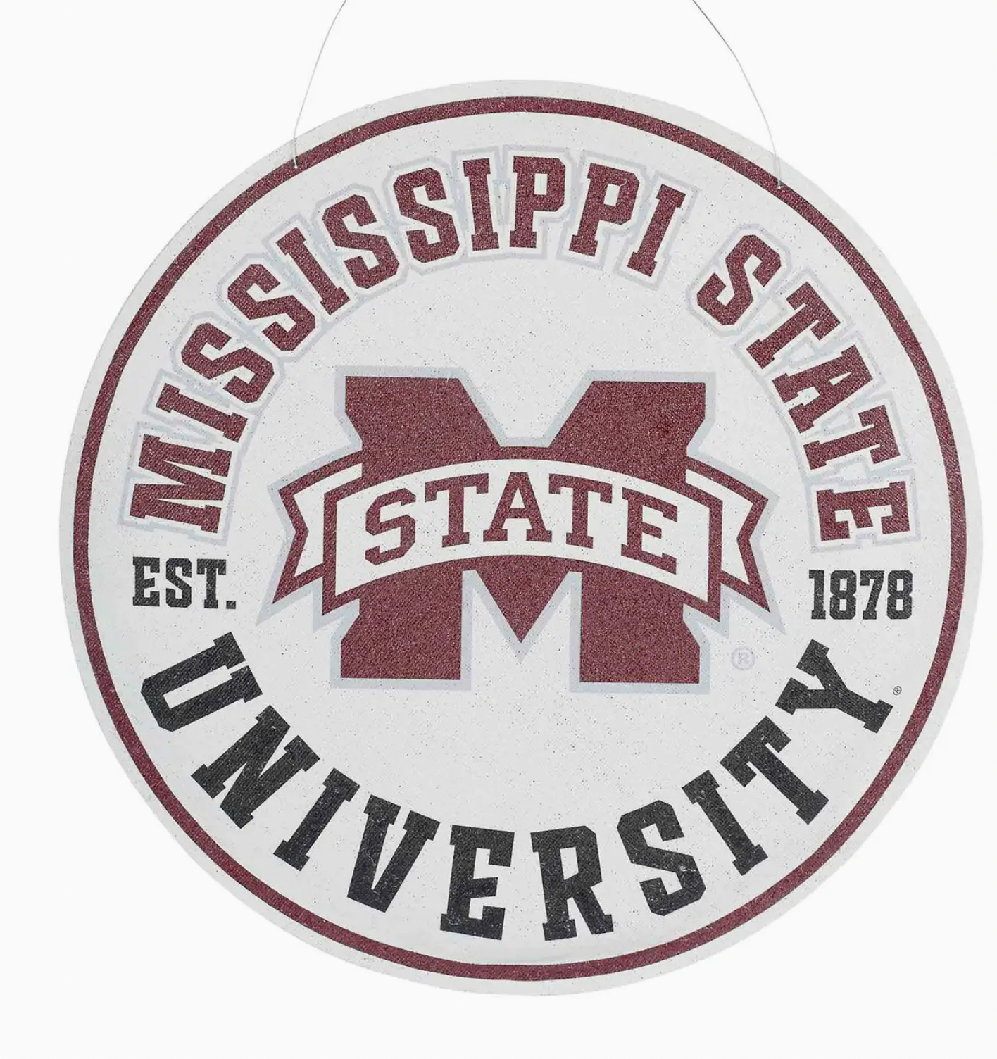 Glory Haus Mississippi State Mascot Burlee Door Hanger