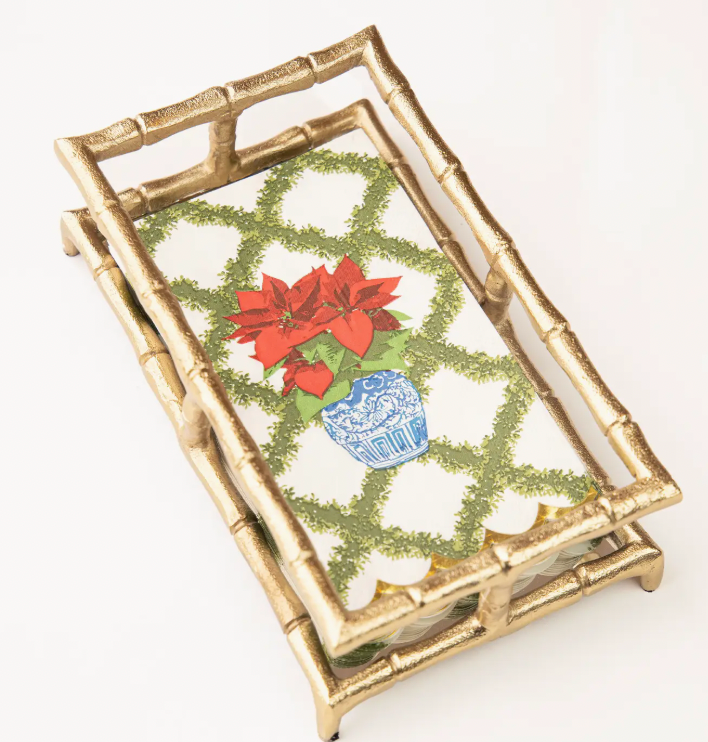 Poinsettia Napkin Packs