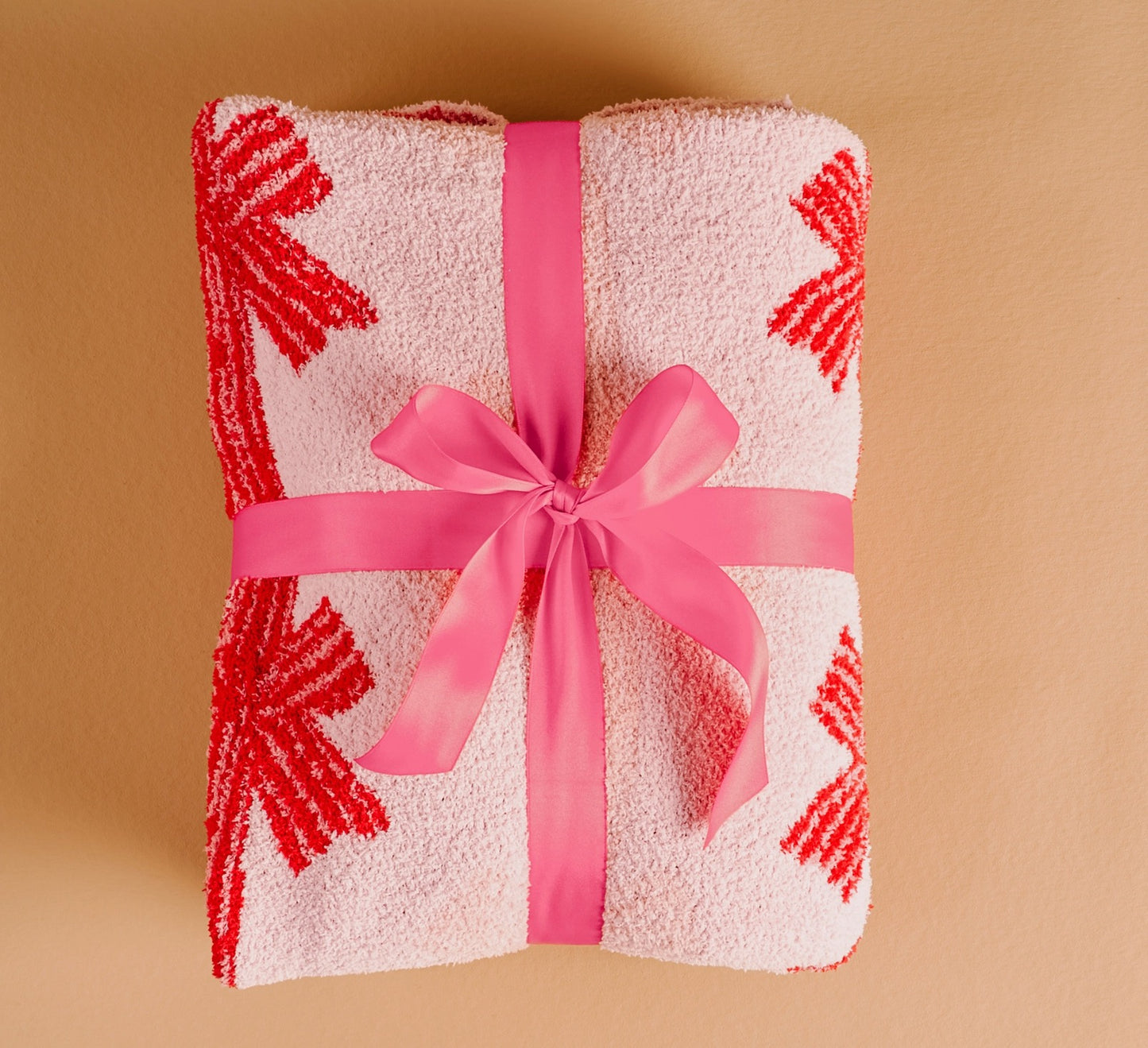 Ribbons and Bows Cozy Blanket