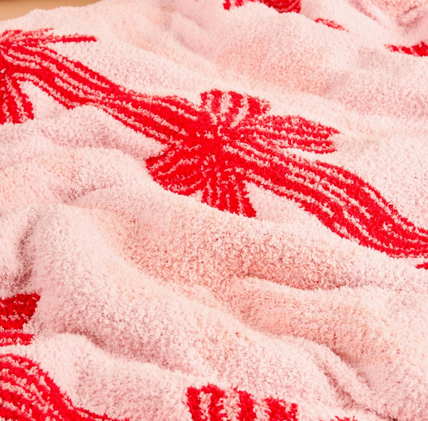 Ribbons and Bows Cozy Blanket