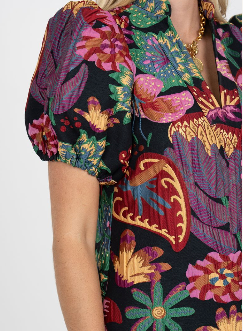 Emily Mccarthy Hampton Mini in Midnight Garden