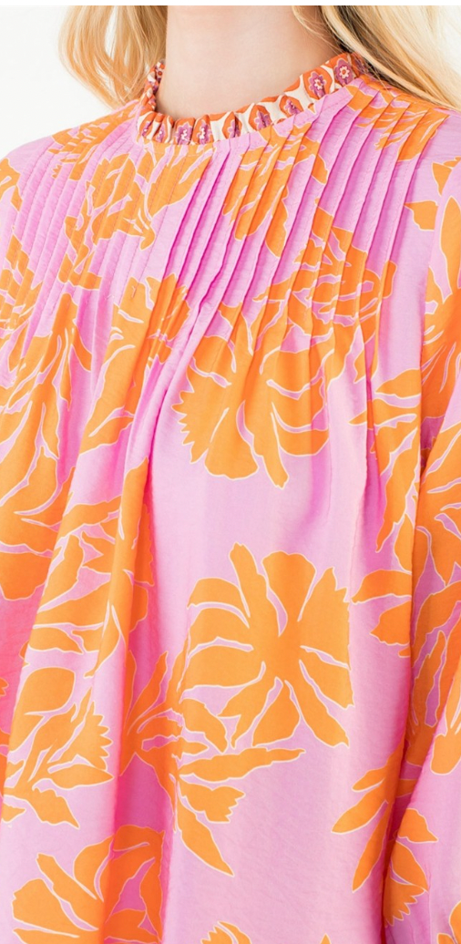 Floral Print Top (PREORDER)