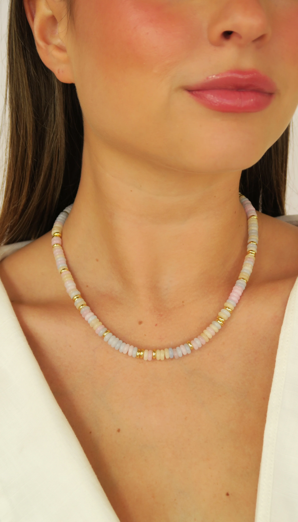 Portofino Collar in Mixed Pastel
