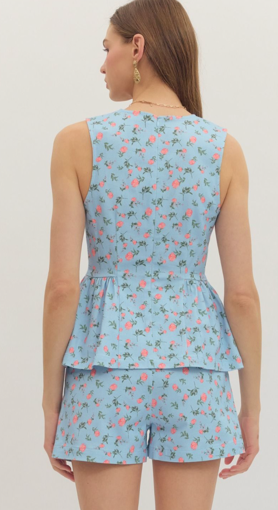 Floral Print Short Set (PREORDER)