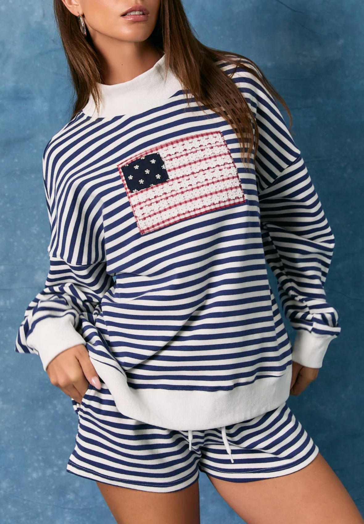 Lace Detail America Set