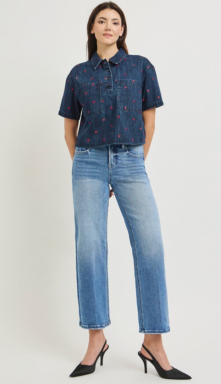 Tummy Control High Rise Denim