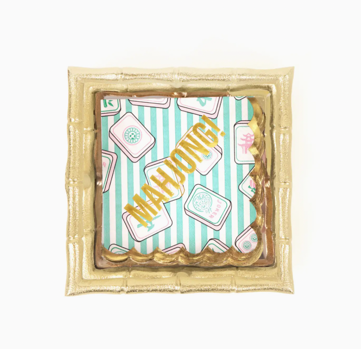 Mahjong Stripe Paper Napkins