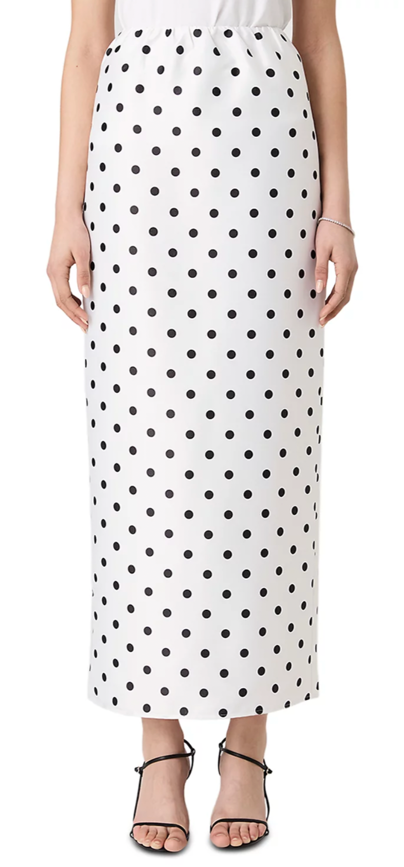 French Connection Polka Dot Maxi Skirt