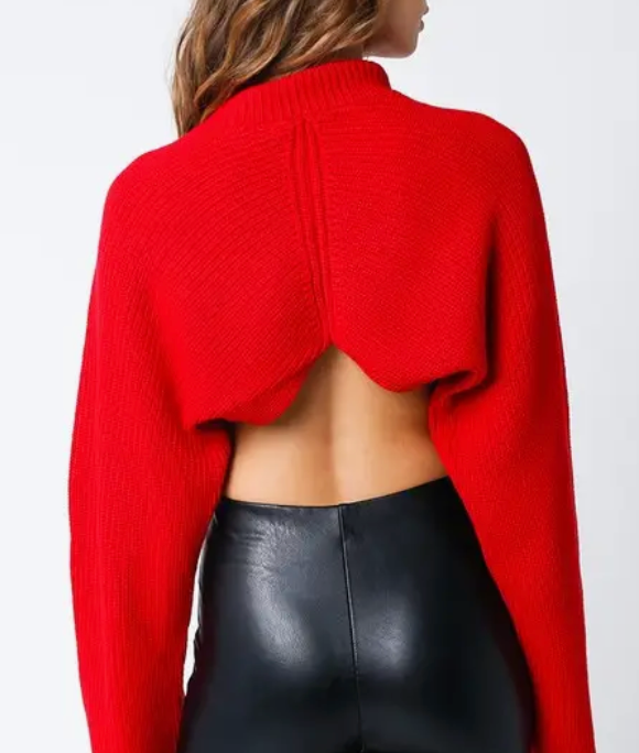 Gwendy Sweater in Red